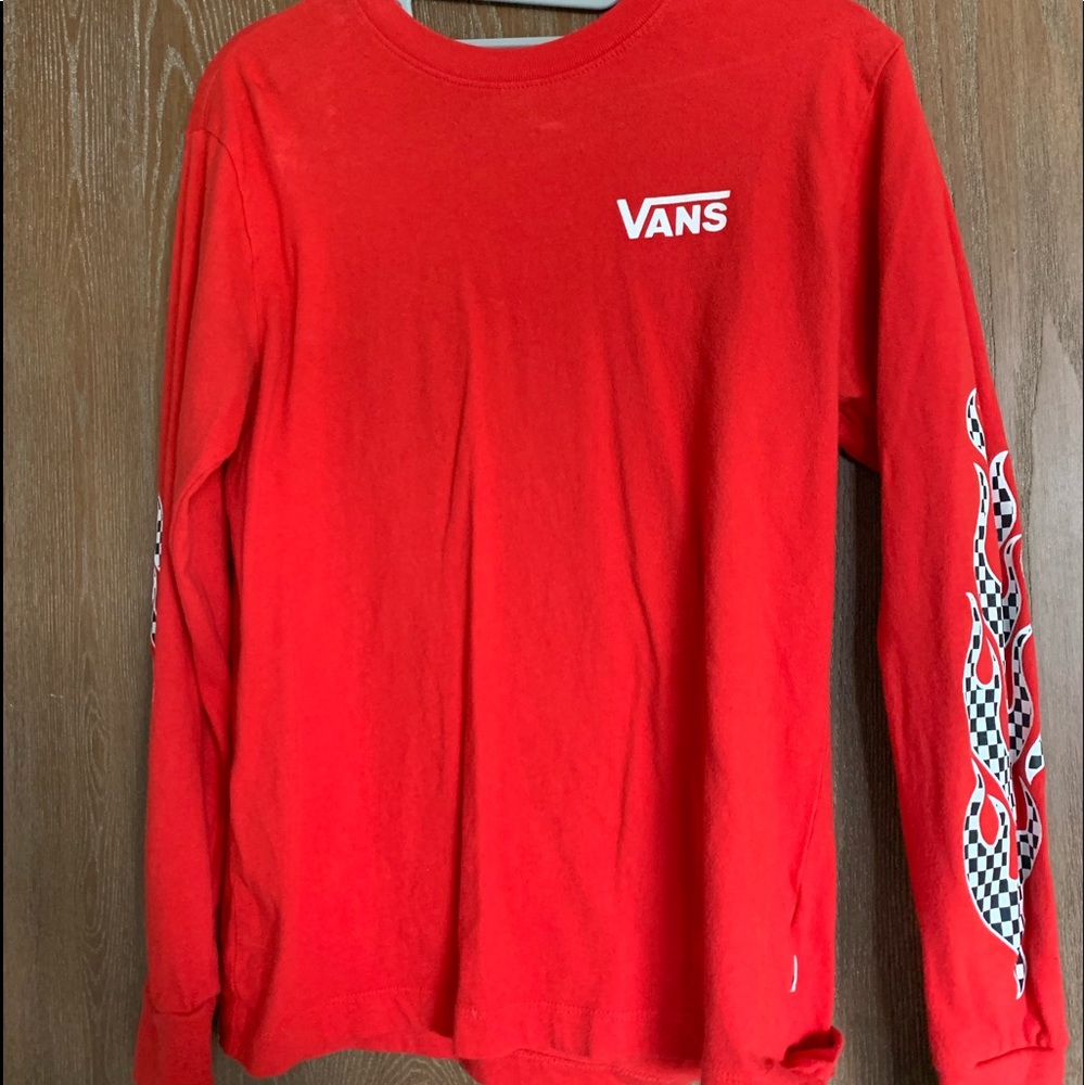 Red VANS t shirt